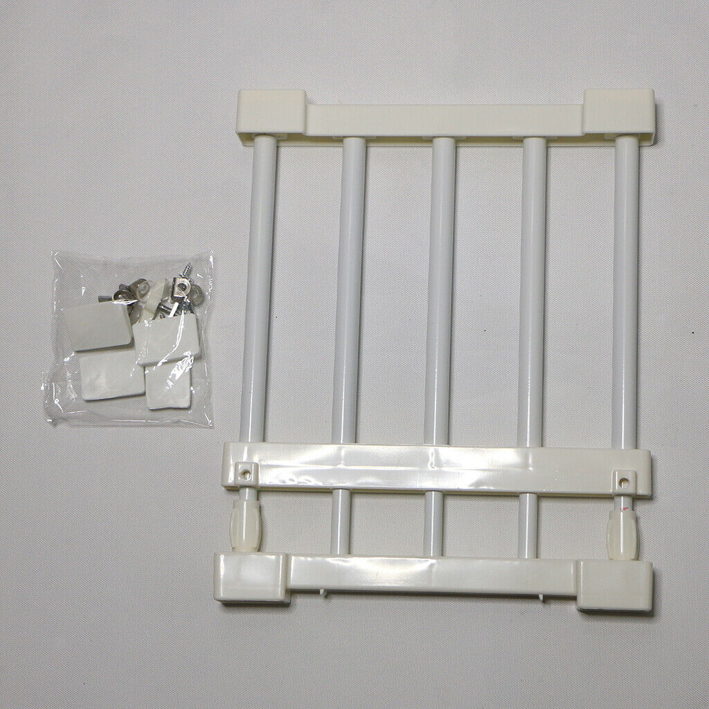 Wardrobe Closet Storage Rack Layered Partition Board Shelf  White 30-40cm