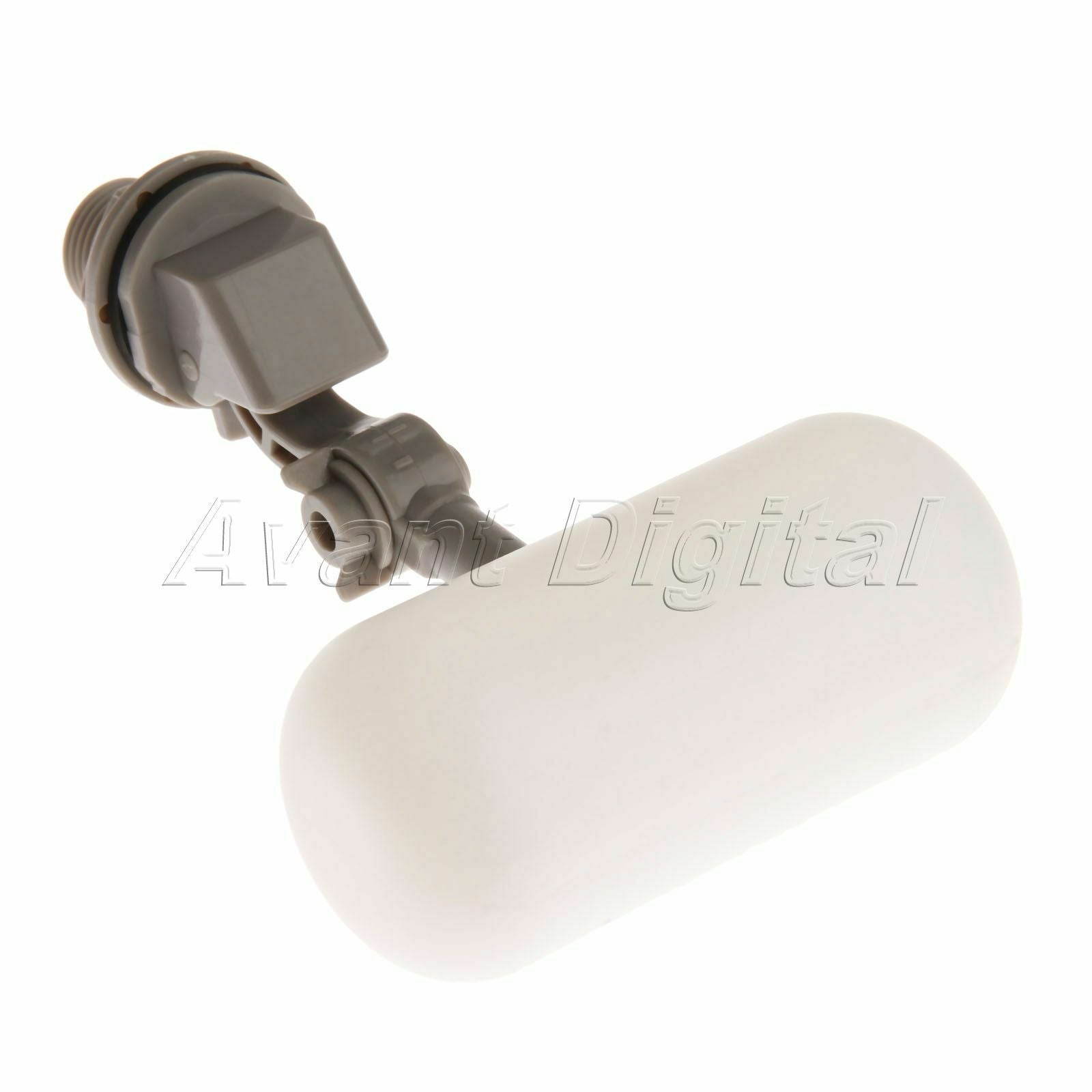 1/2" Adjustable Mini Plastic Float Valve Water Tank Pond Flush Hydraulic Control