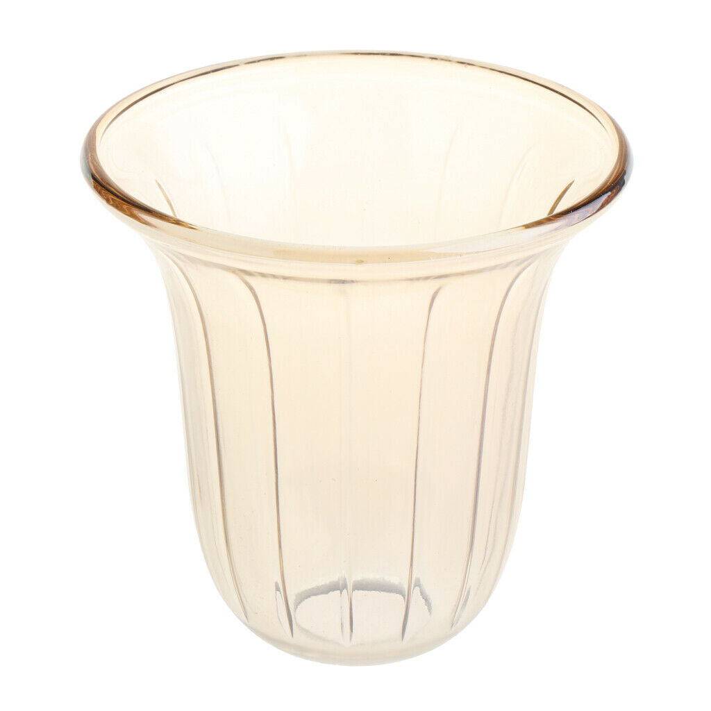 E14 Replacement Ceiling Chandelier Frosted and Clear Glass Lamp Shade Type 5