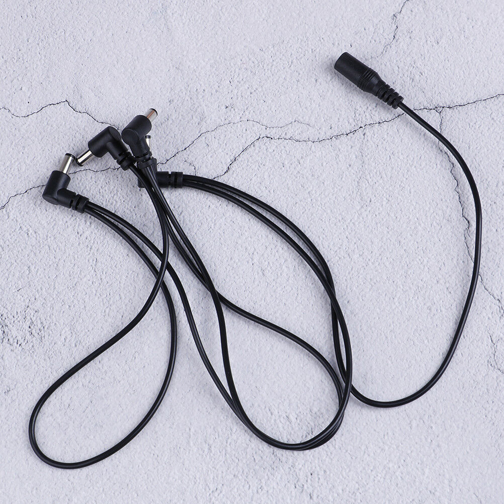 1 To 4 Way guitar pedal power supply cable cord line adapter daisy chain .l8