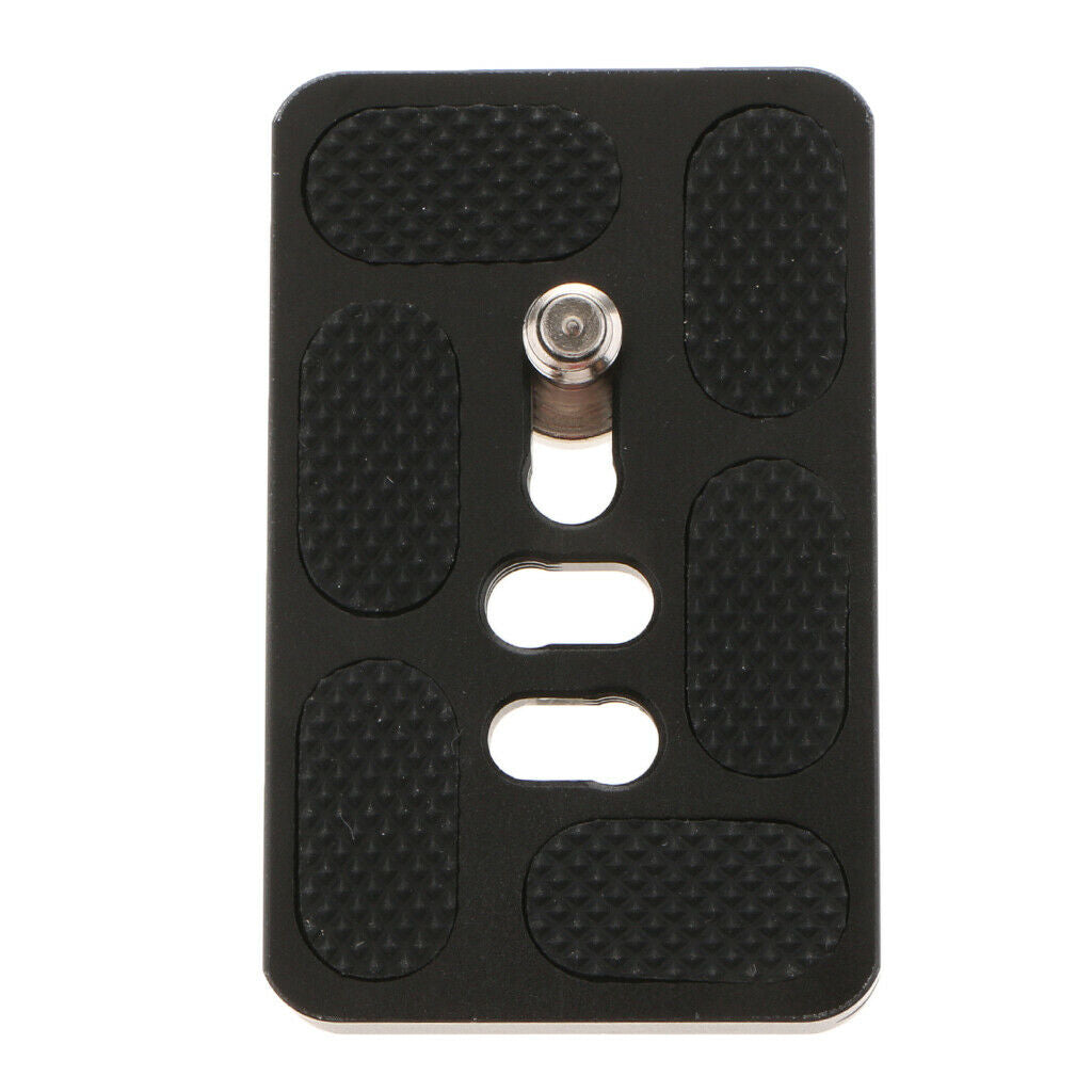 60*38mm Quick Release Plate QR Clamp Adapter for Tripod Ball Head with 1/4 Inch