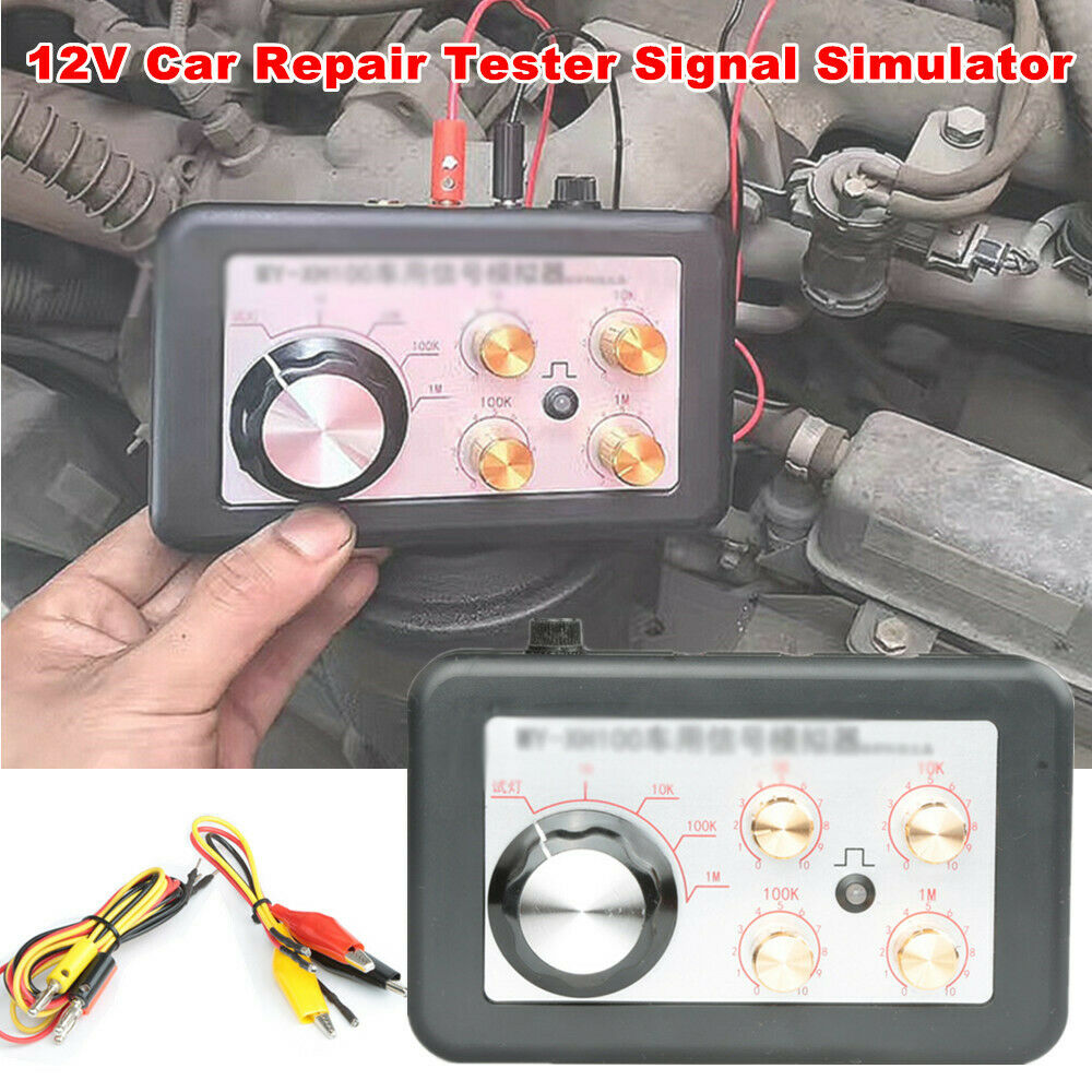 Car Truck Repair Tester Signal Simulator Analog Adjustable Resistor + Sensor Kit
