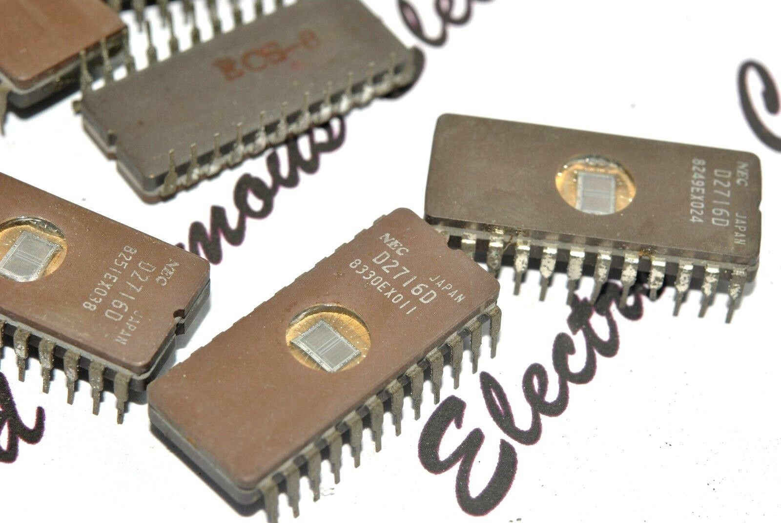1PCS - NEC D2716D DIP-24 Integrated Circuit / IC - NOS