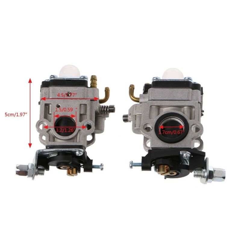 15mm 2 Stroke Carburetor MP15 Carb Kit For 43/47/49/50cc Gas Scooter Pocket Bike