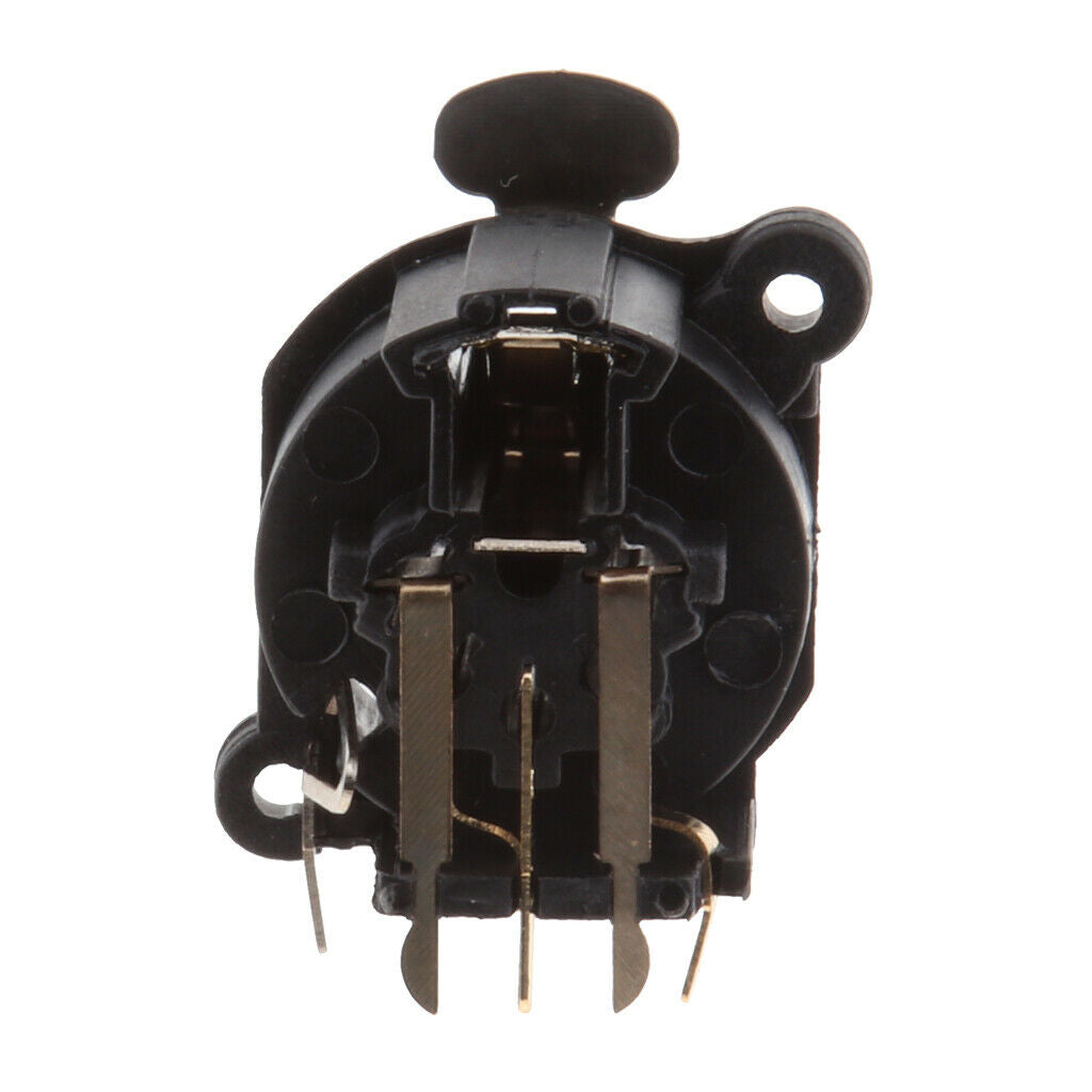 Curved 5 pin Female XLR Chassis Mounted Socket panel for DMX Mic