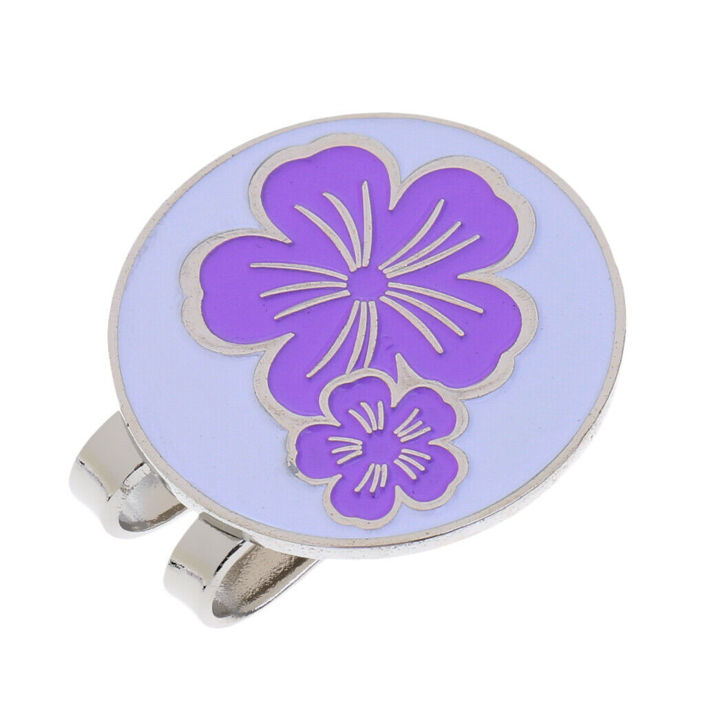 3 piece golf hat clip with magnet golf ball marker