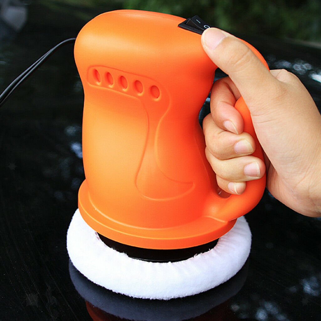 36W Electric Auto Car Polisher Polishing Buffing Machine Applicator Orange