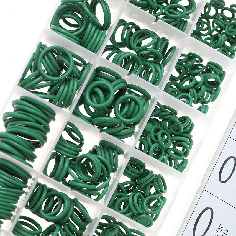 530Pcs Seal O-ring R134a Repair Car Air Conditioning Rubber Sealant Box SetB SJ