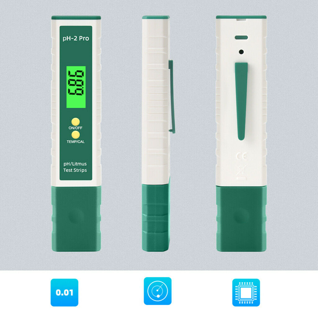 Electric Digital PH Meter High Accuracy LCD Tester Aquarium Pool Water