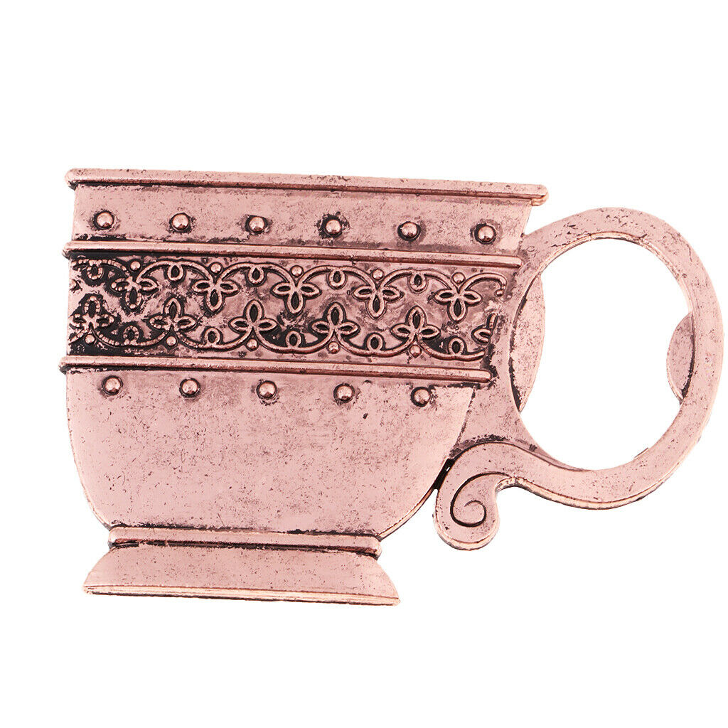 Retro Cup Shaped Opener Creative Alloy Gifts Box Packing Beer Bottle Opener