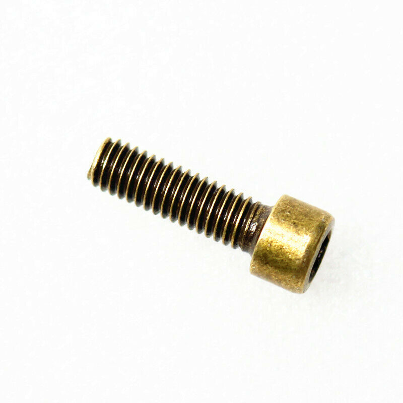 M6 20 pcs Bronze Fairing Body Top Hexagon Inner Hexangular Bolts Screw Universal