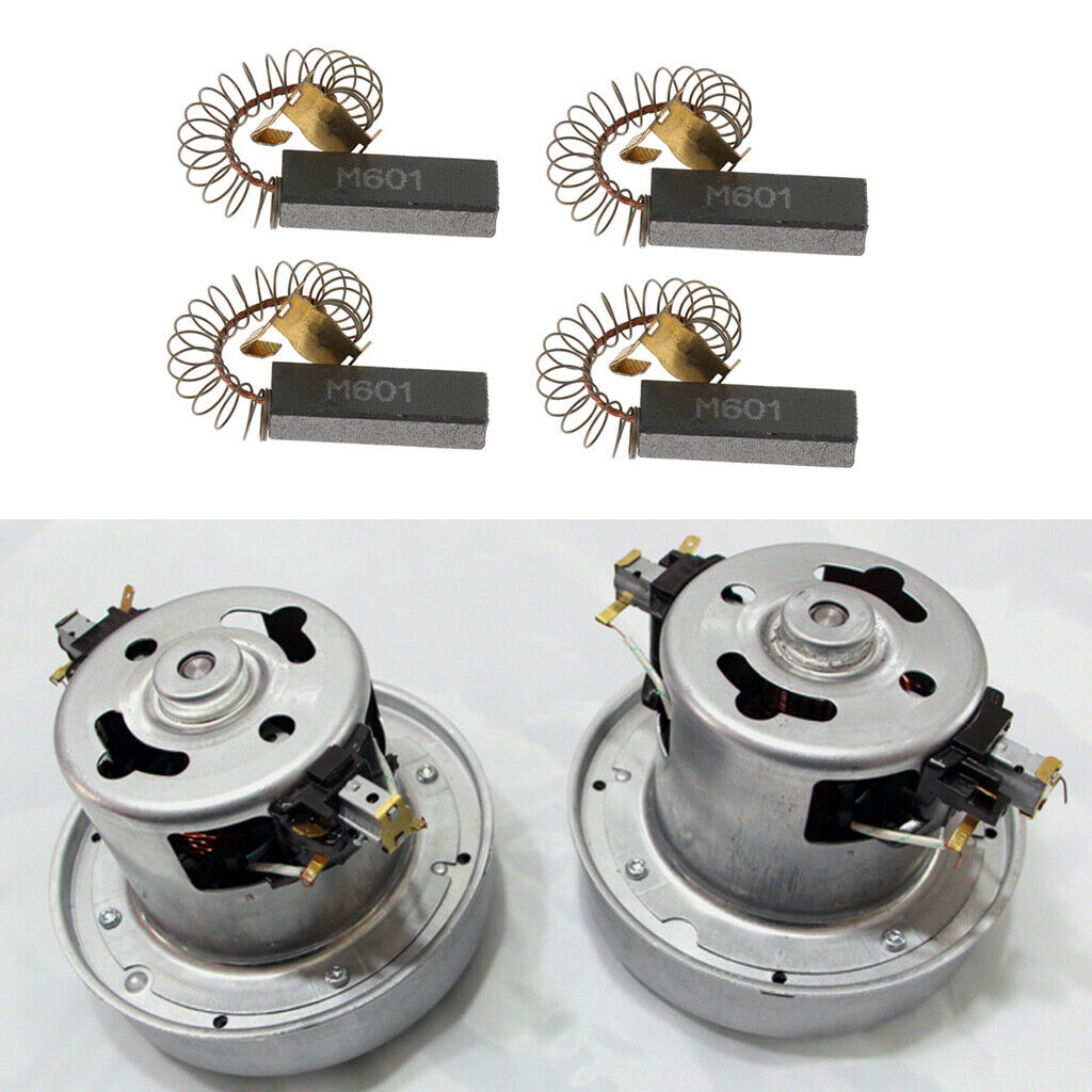 4x Electric Motors Repair Carbon Brushes For Hair Dryer Parts Mountings 32mm