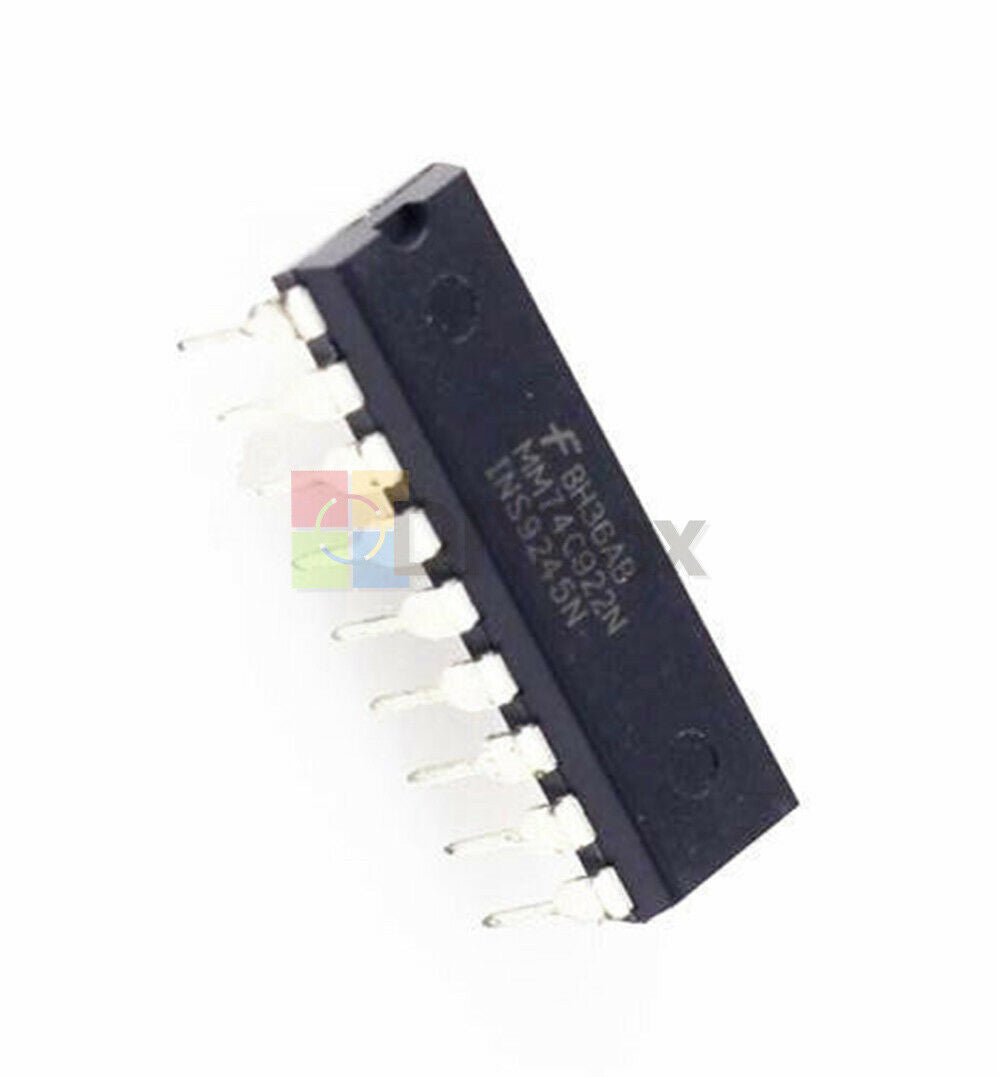 10PCS 28Pin IC MM74C922 MM74C922N FSC ENCODER 16-KEY DIP-18 MM74C922 MM74C922N