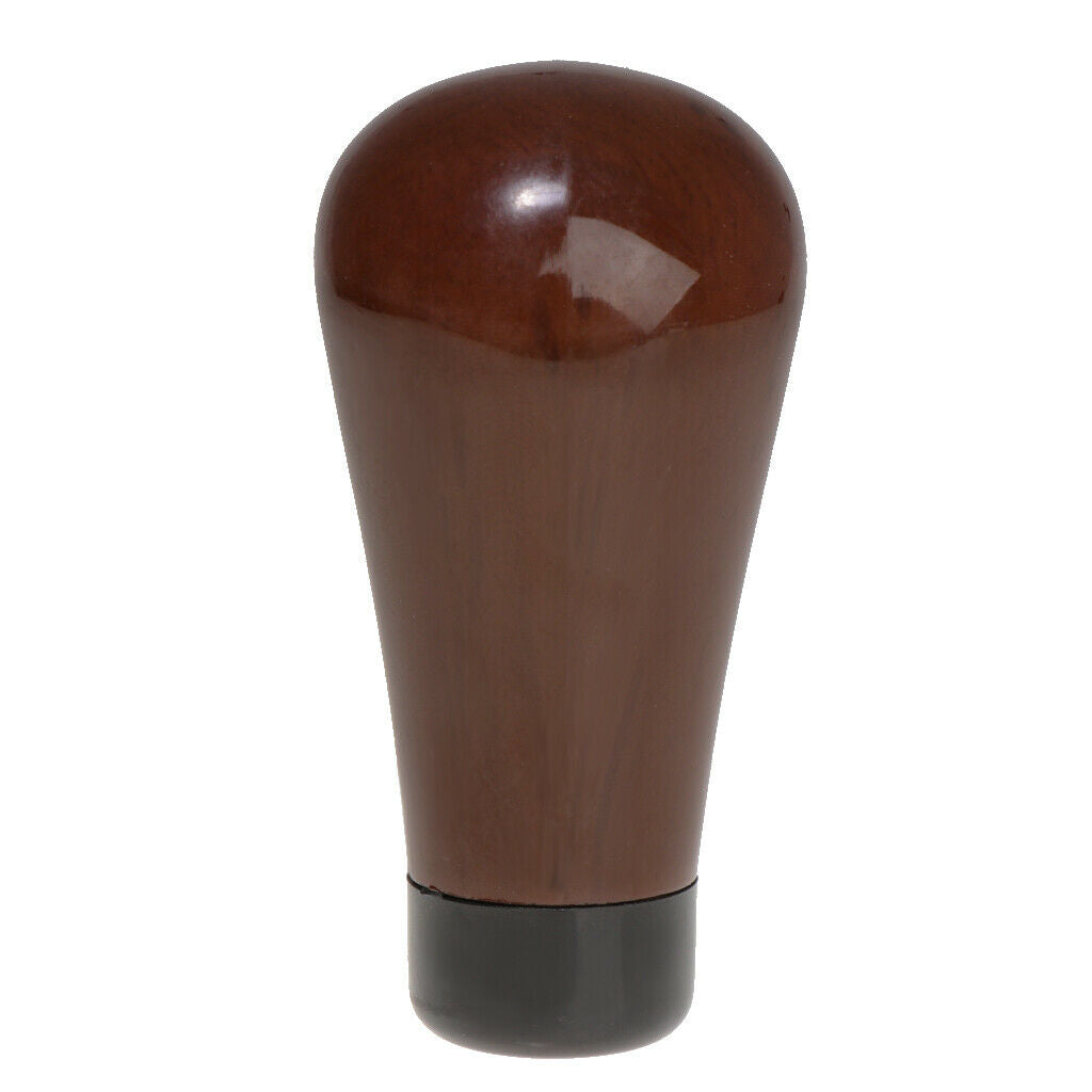 Plastic Manual Car Gear Shift Knob Shifter Lever Head Brown with Hoses Kit