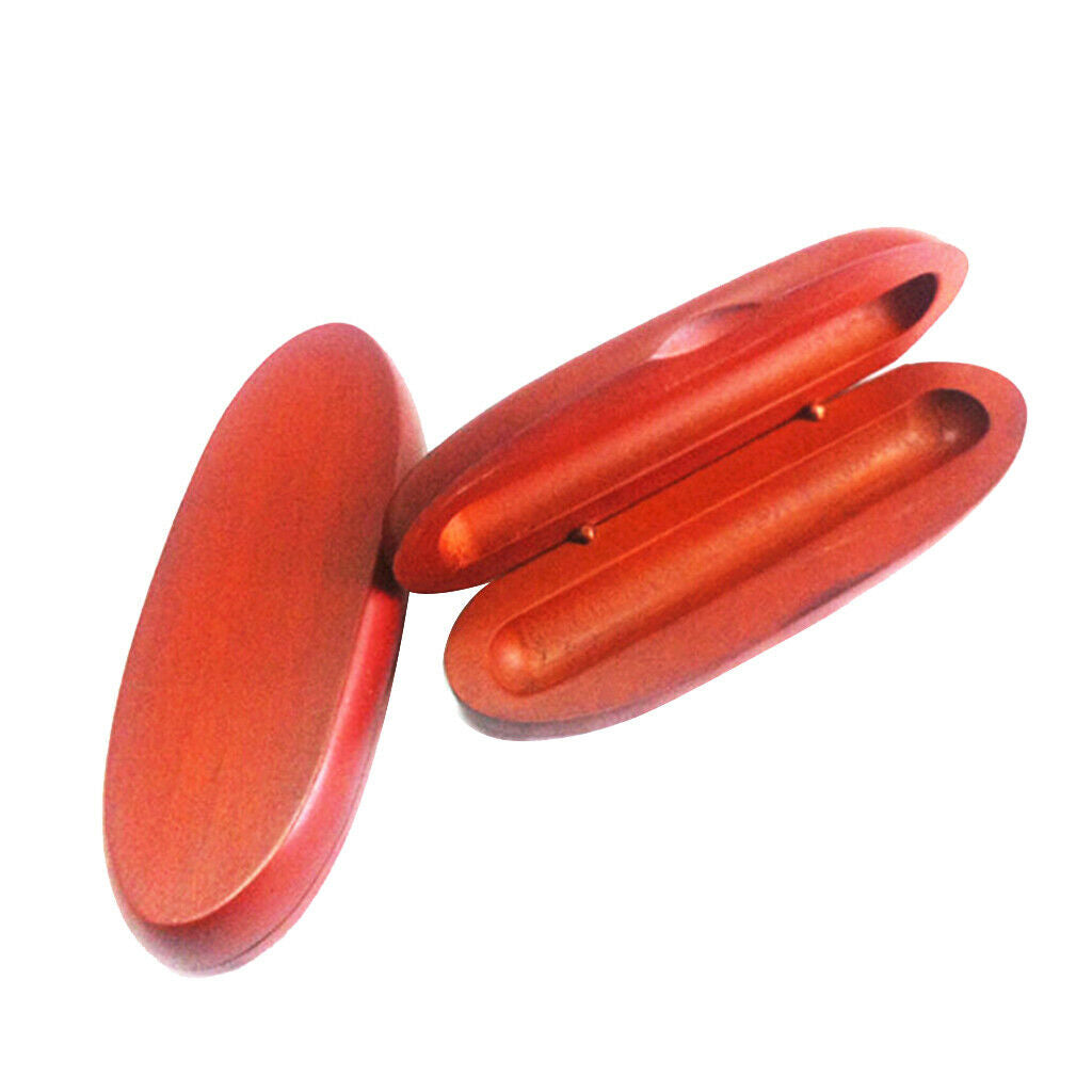 Exquisite Single Pencil Pen Case Ball Pen Fountain Pen Storage Box - Oval