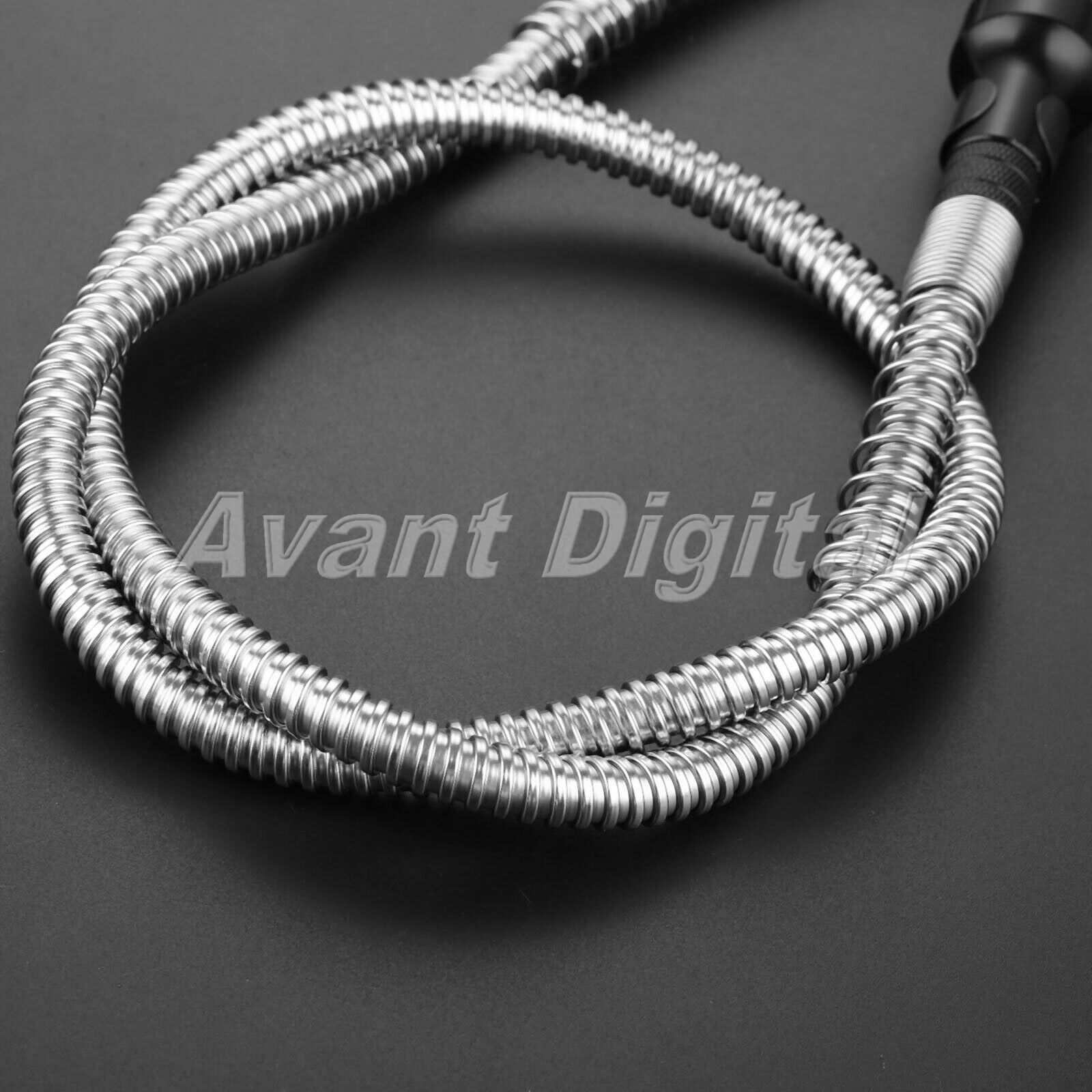Flexible 14cm Grip Dia Shaft Set Stainless Steel Polishing Cutting Jade Carving