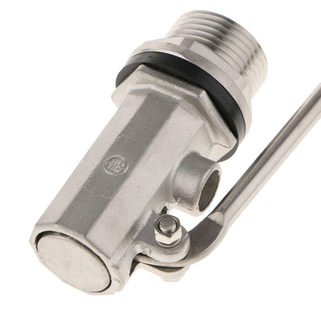 Stainless Steel Float Ball Water Tank Aquarium Float Valve/Ball-cock 1/2"