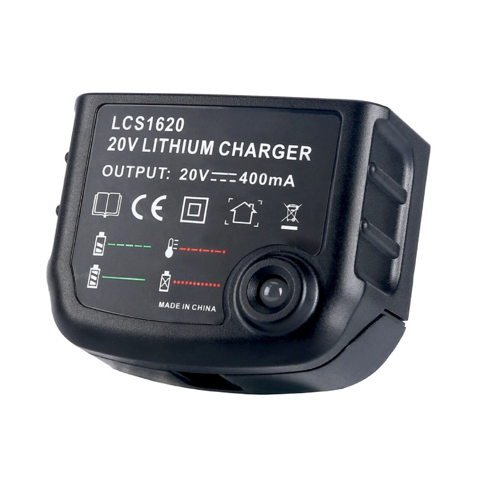 LCS1620 20V Lithium Ion Battery Charger for Black & Decker LB20 US Plug