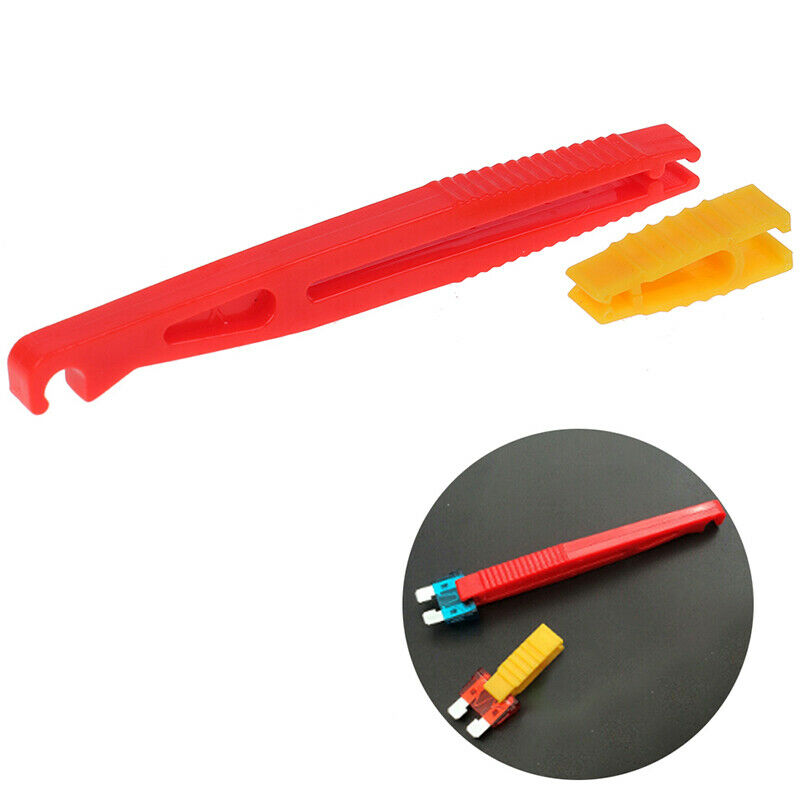 2pcs/set Car Automobile Fuse Clips Tools Mini Fuse Puller Extractor Removal N Tt