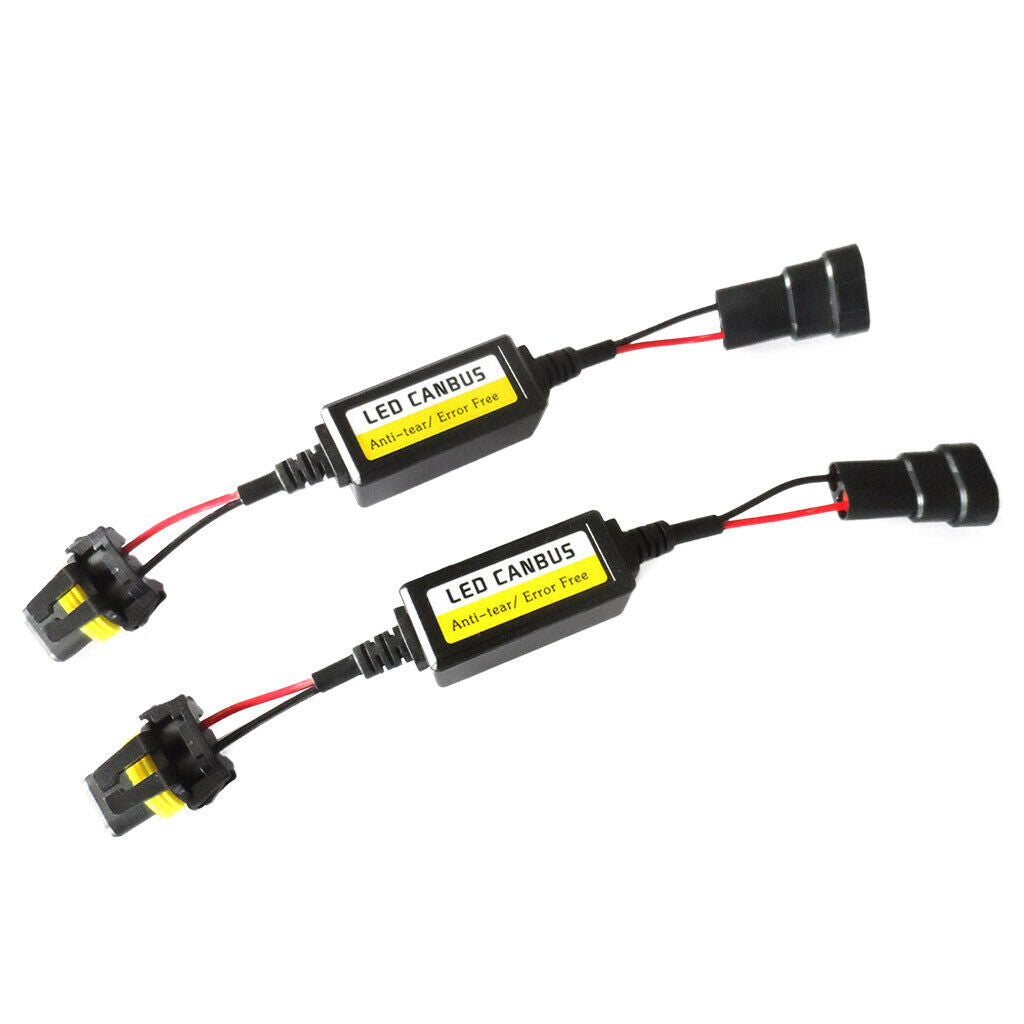 2pcs 9006 9005 LED Headlight Canbus Resistor Decoders Canceller Anti Flicker