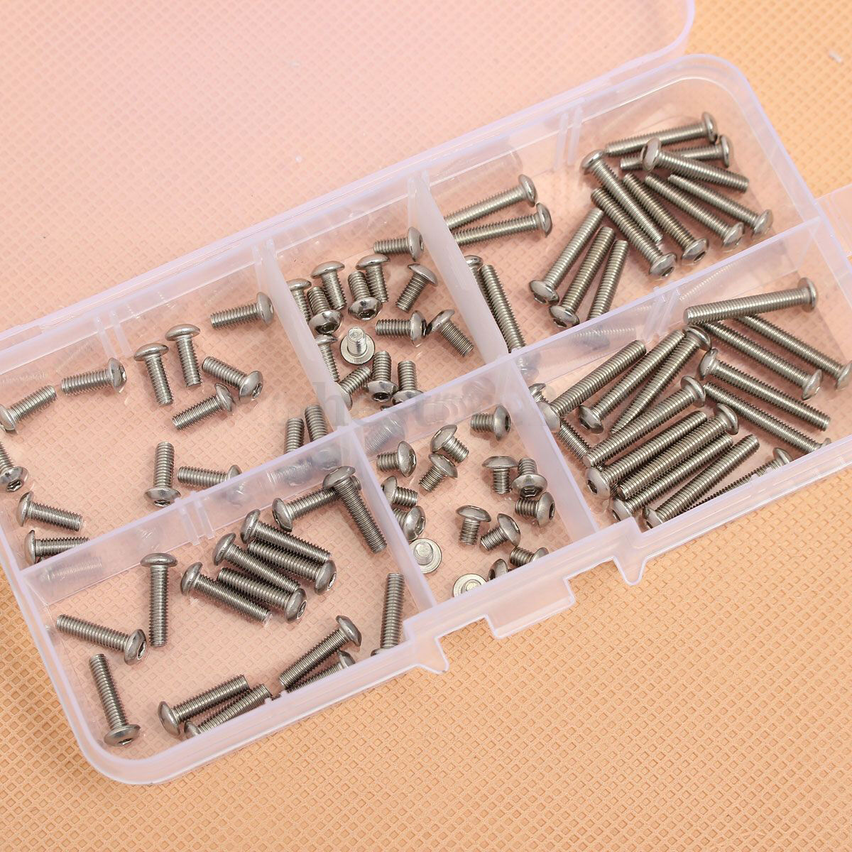 M3 Stainless Steel Metric Full Thread Allen Hex Socket Cap Head Screws Bolts