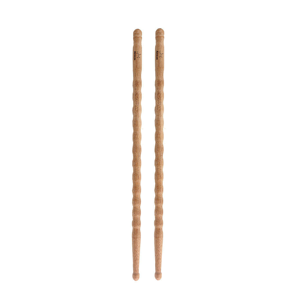Pair Wood Drum Sticks Drumsticks Wood Tip Drumstick Student Drum Sticks Musical