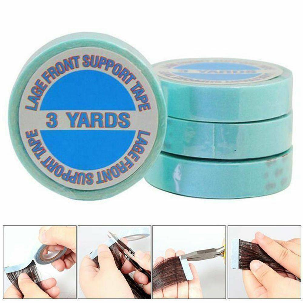 New Upgraded Adhesive Tape for Skin Weft Hair Extension / Wig 0.8cm x 3 yard  AU