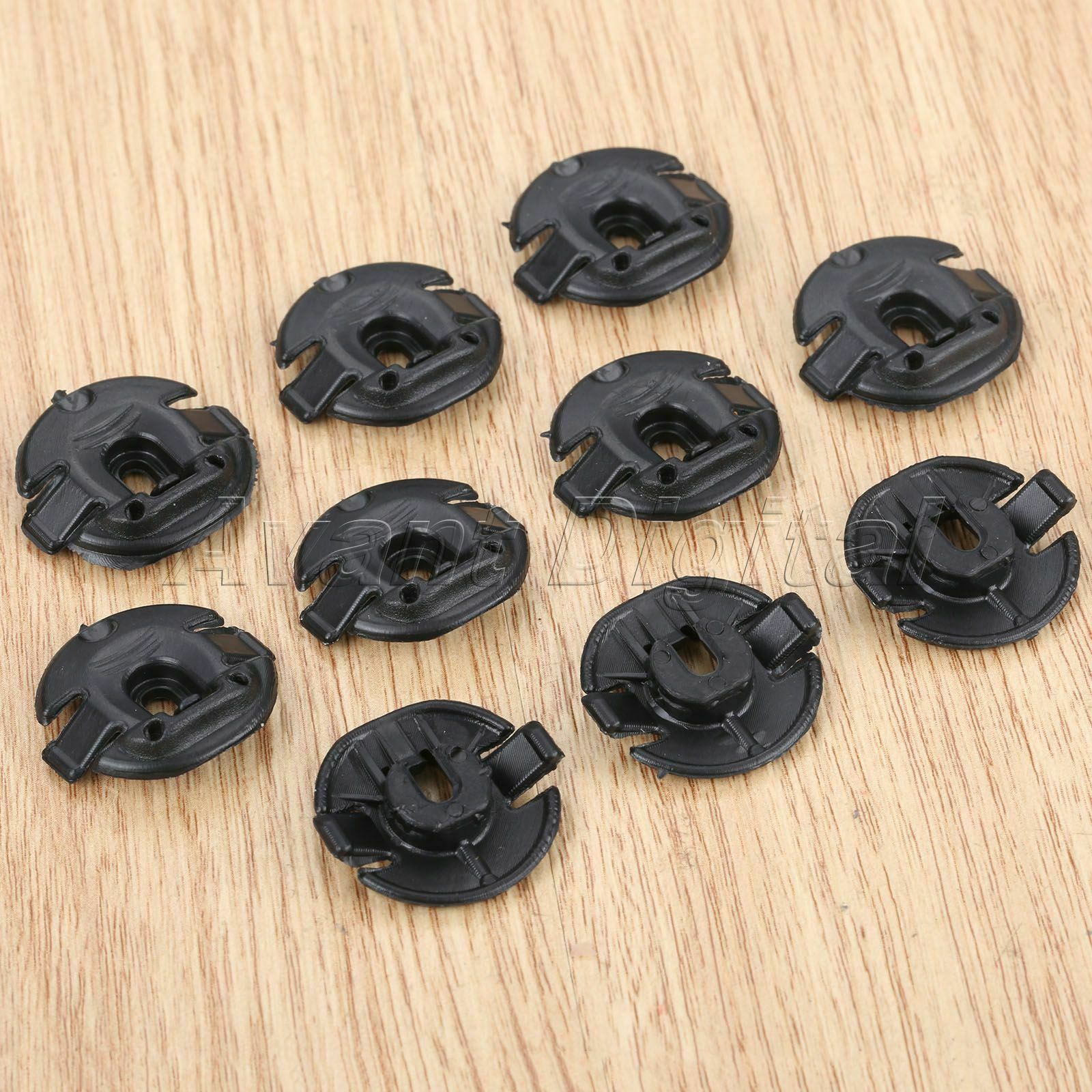 25x Auto Trim Fasteners Fender Bumper Clips Fit for  Dia 22mm Plastic Black