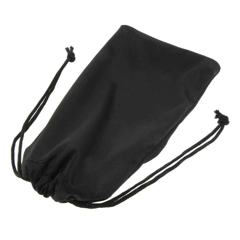 Lots 30Sets Black Drawstring Pouch Eyeglasses Glasses Mp3 Storage Bag Case
