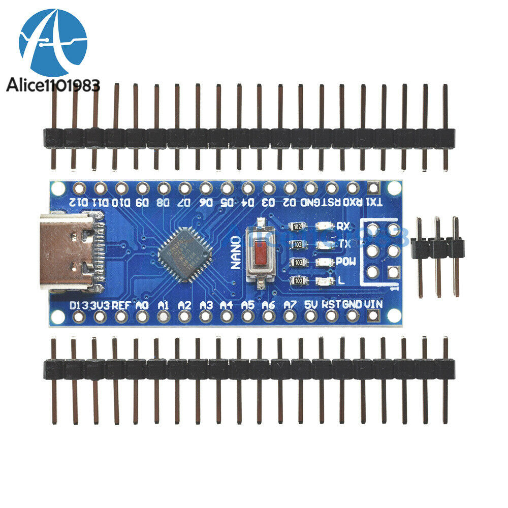 Type-C USB ATmega328 5V 16M Nano V3.0 Micro-Controller CH340G Driver For Arduino