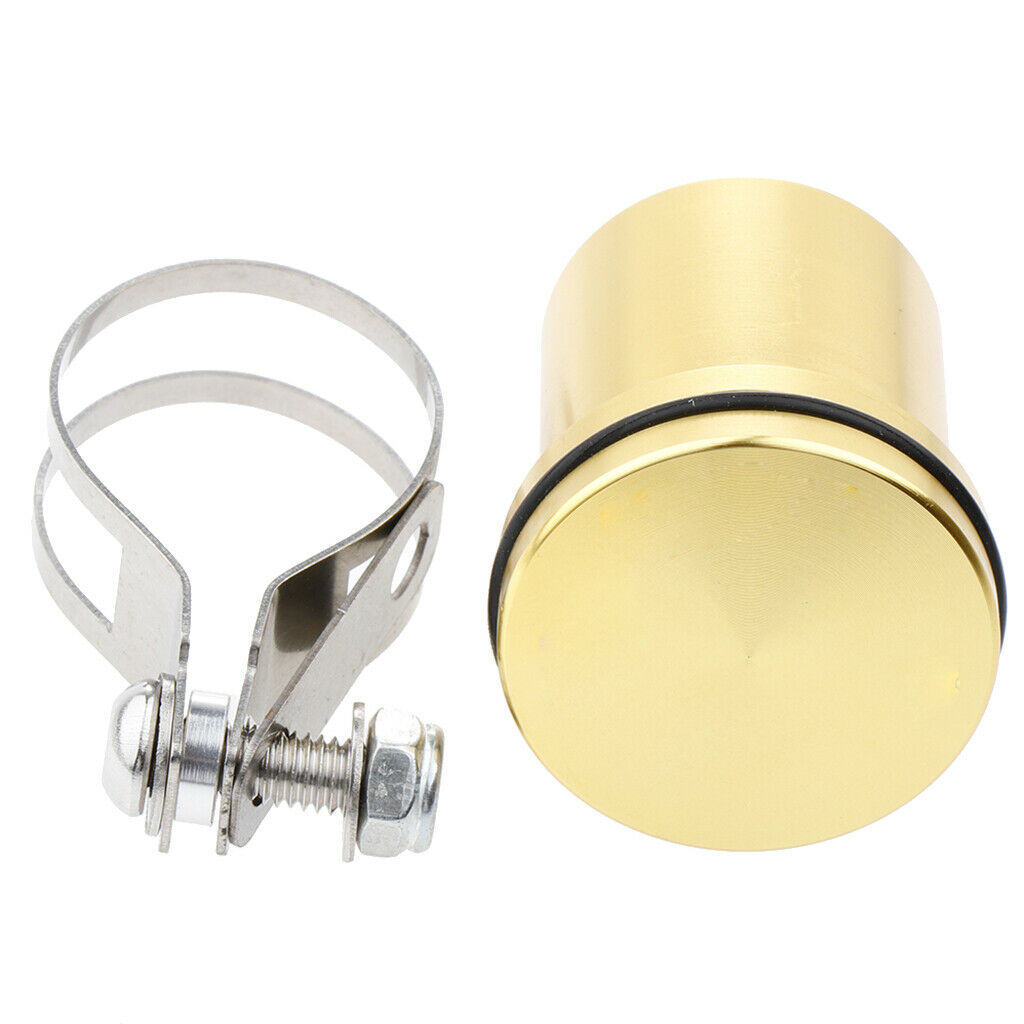 Motorbike Brake Master Cylinder Fluid Reservoir Clutch Tank Oil Cup Yellow