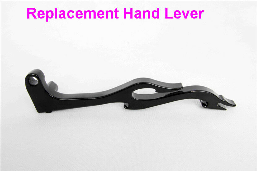 Black Brake Clutch Flame Lever for Yamaha 2004-2012 YZFR1 R1 2005-2012 YZFR6 R6