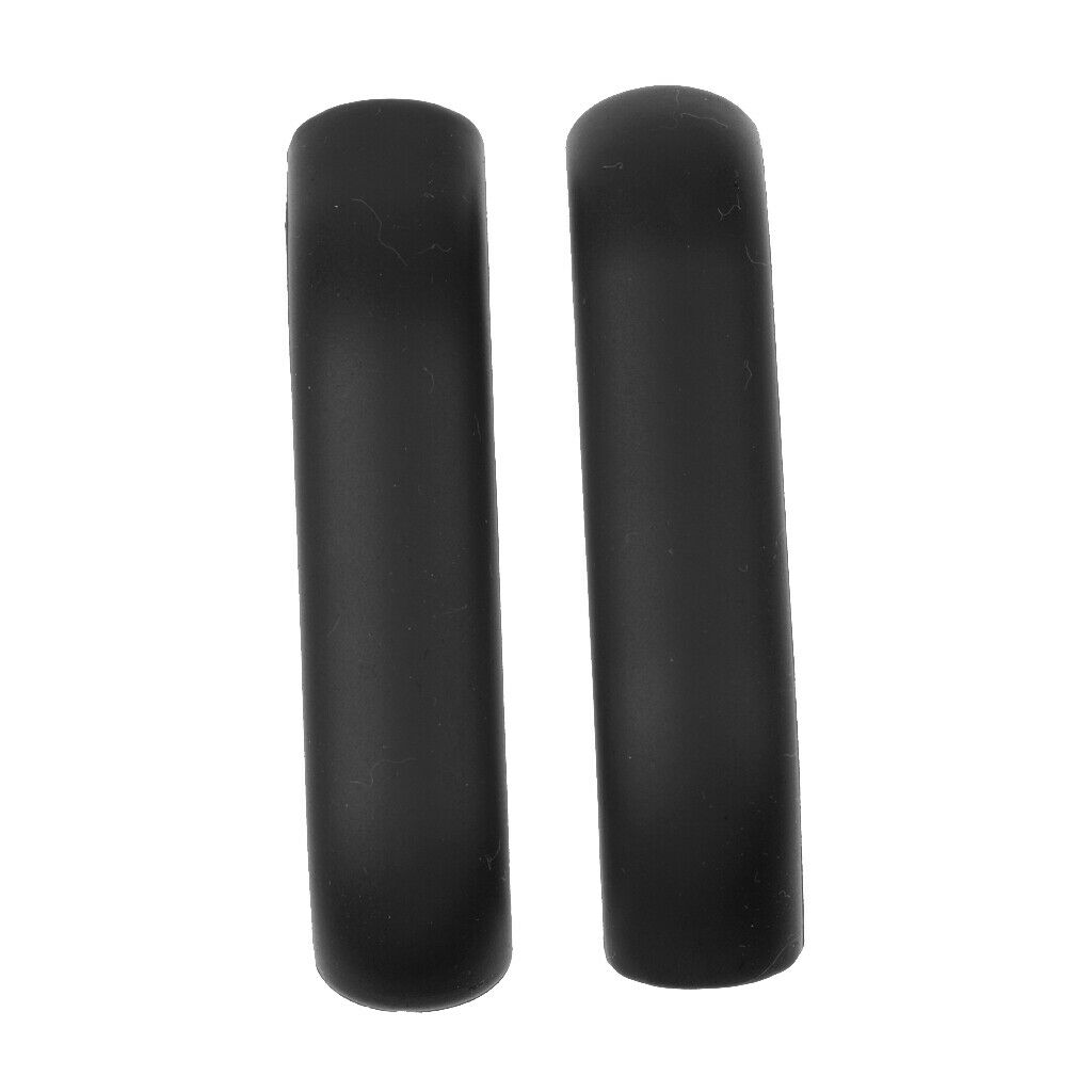 2 Pairs of  Brake Grip Covers Protective Cover Handle Guard Brake Lever - Black
