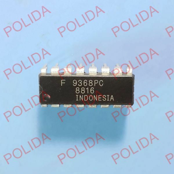 1PCS DECODER/DRIVER/LATCH IC FAIRCHILD DIP-16 F9368PC 9368PC