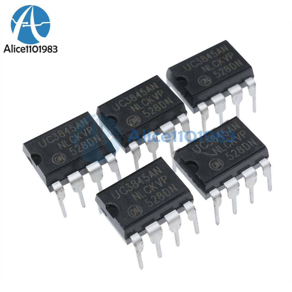 5PCS IC UC3845 UC3845AN REG CTRLR BST FLYBK PWM 8PDIP ST/ON