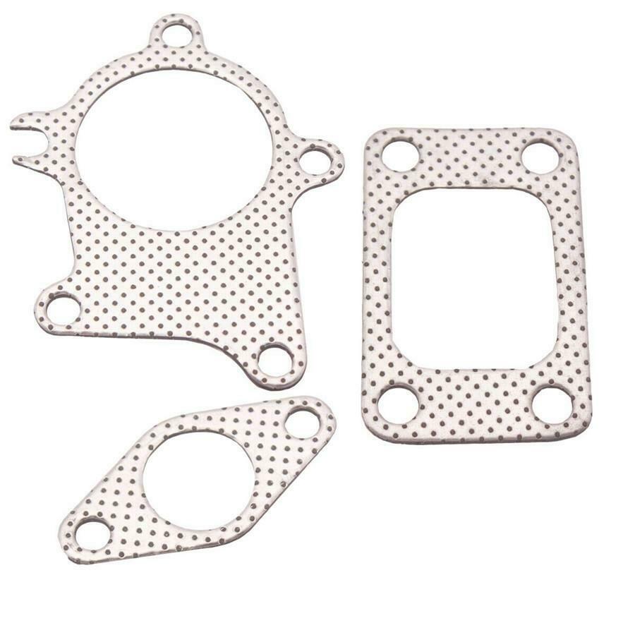 For Garrett T3/T4 Turbo 5 Bolt Turbocharger Downpipe Gasket Kit Stainless Steel