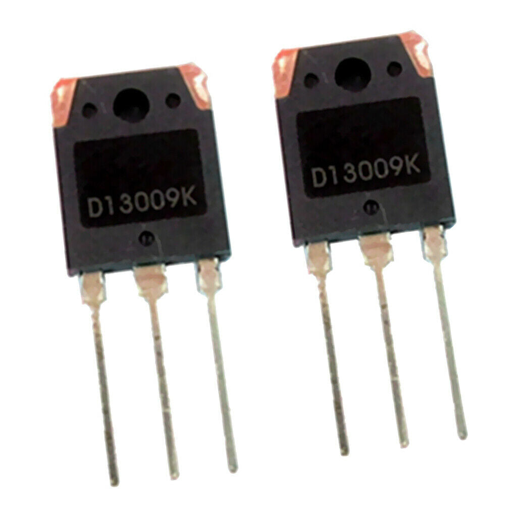 Set of 2 D13009K NPN Power Transistor 12A Linear Amplifier Switching TO-220