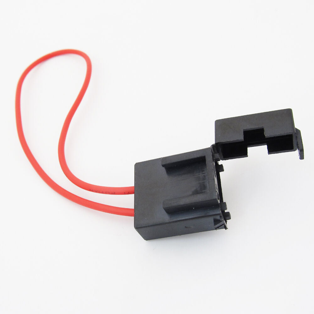 50sets Medium In Line 18AWG Snap Lock Blade Fuse Holder for Car Audio AUX
