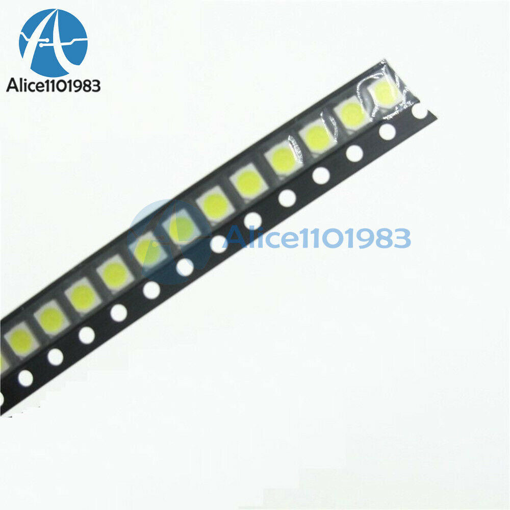 200PCS White PLCC-2 3528 1210 Super Bright Light LED POWER TOP SMD SMT