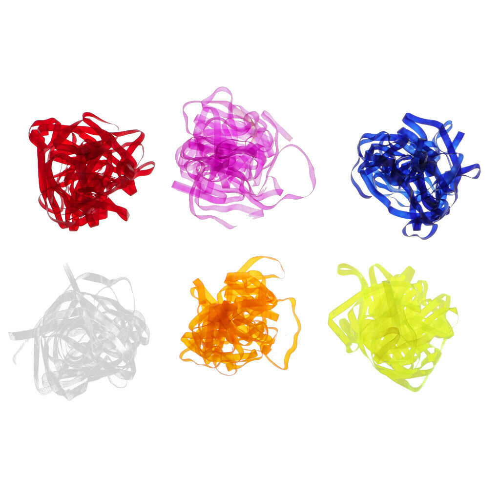 6 Pieces Fly Tying Rubber For The Production Of Carp Fishing Baits - Colorful