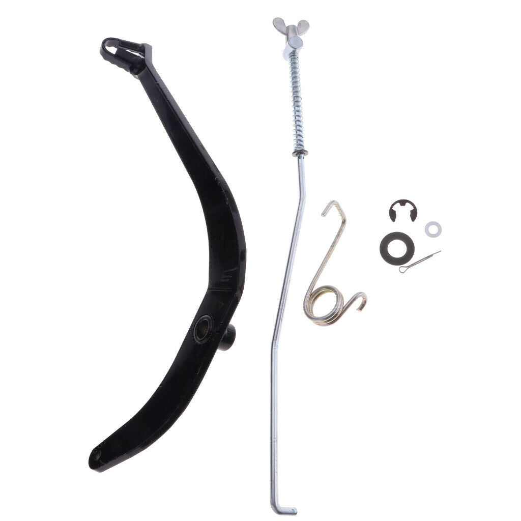 Rear Foot Brake Lever w/ Rod Kits Replace for Yamaha PW80 Motorcycle