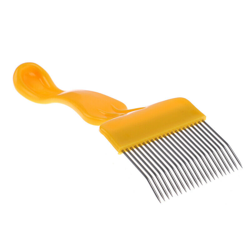 21 Pin Straight Needles Uncapping Forks Stainless Steel Honey Rake Shovel.l8
