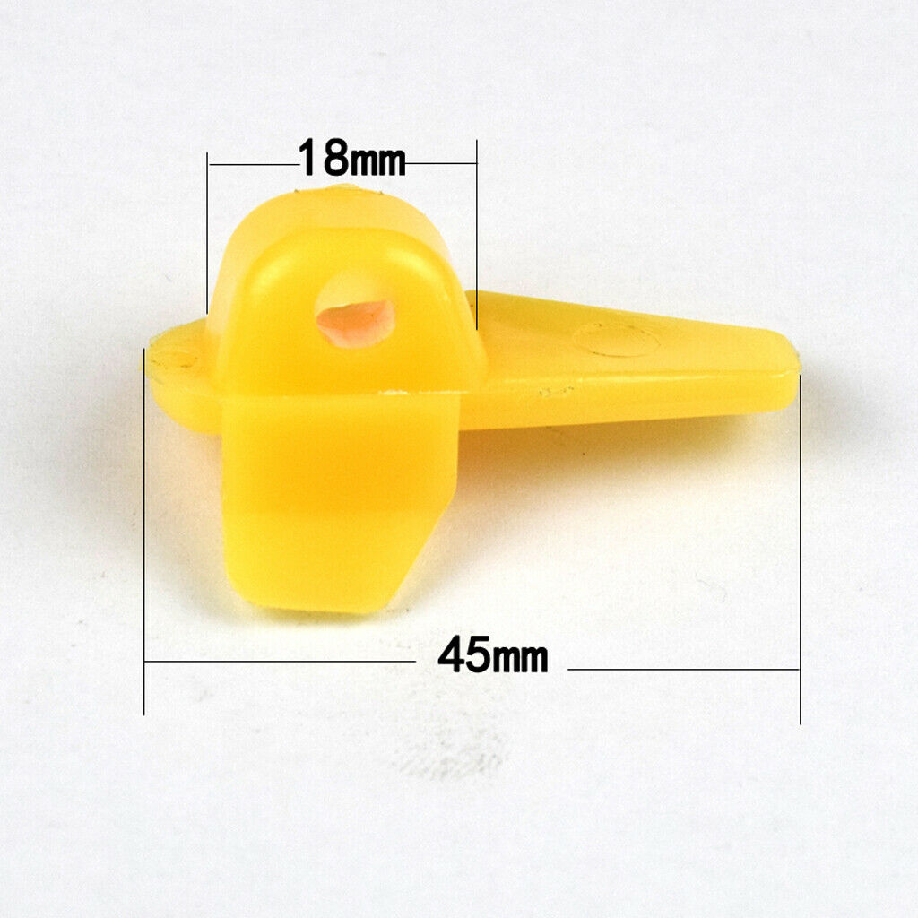 10 Pieces 45mm Tireless Wheel Protection Tire Changer Bird Head Remover Pad