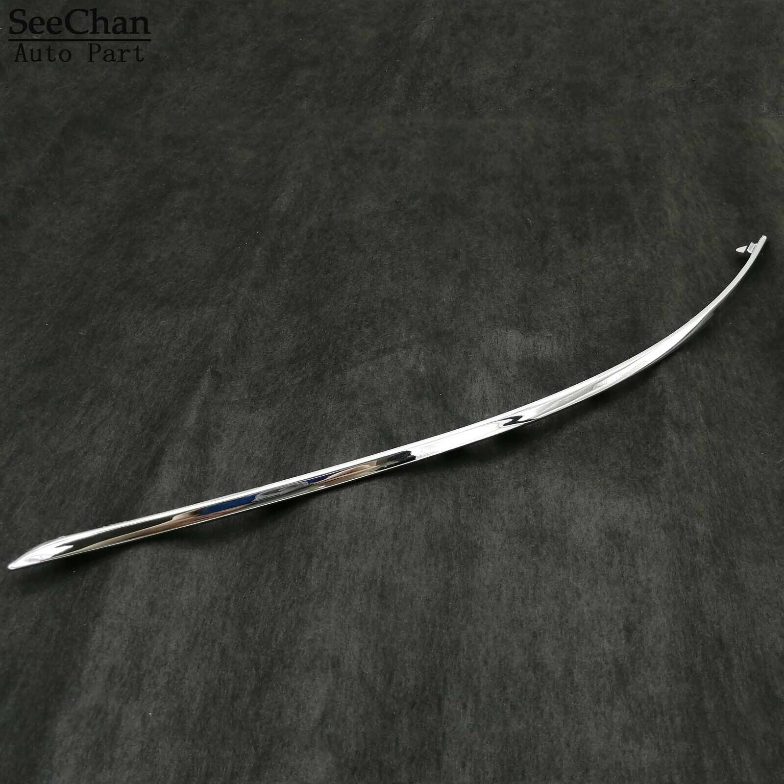 Fit For 2007-2010 Mercedes C-Class W204 Avantgarde Front Bumper Chrome Trim Left