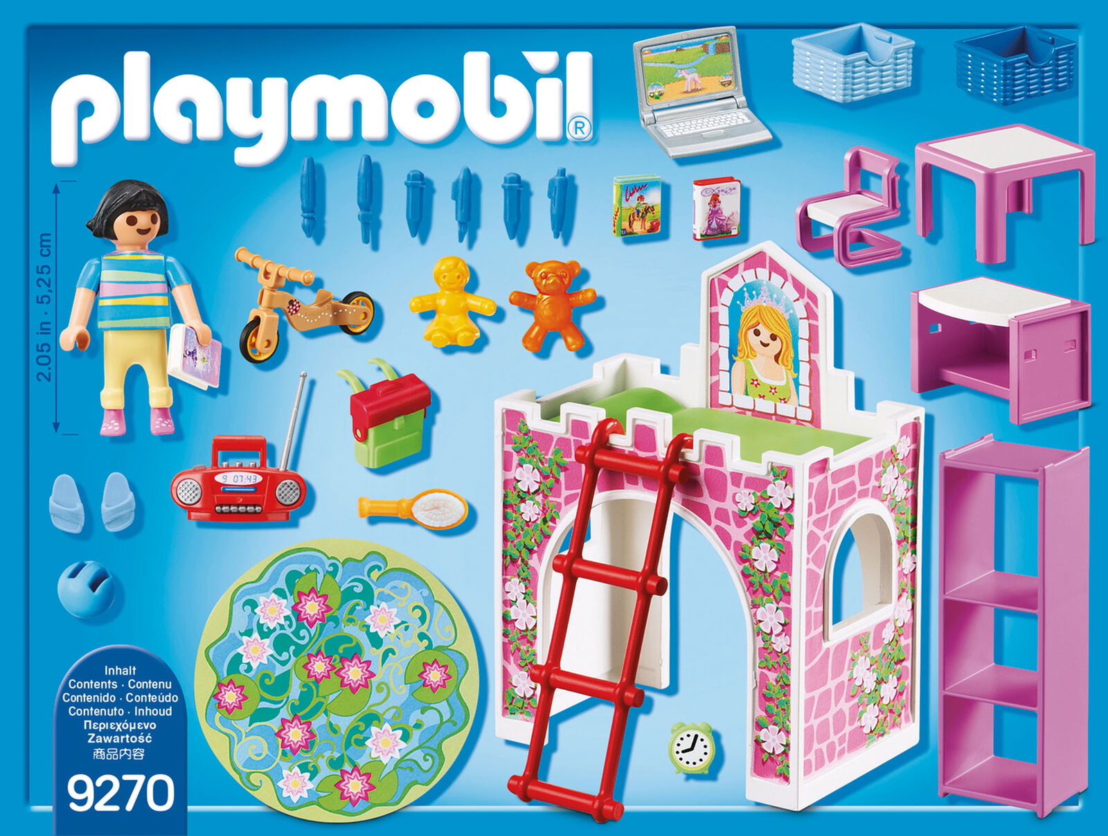9270 Playmobil Children's Room City Life Suitable for ages 4 years and up