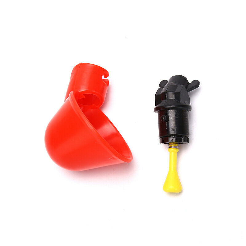 10pcs/lot Chicken Quail Hanging Water Cups Birds Automatic Drinker DrinkingFCA