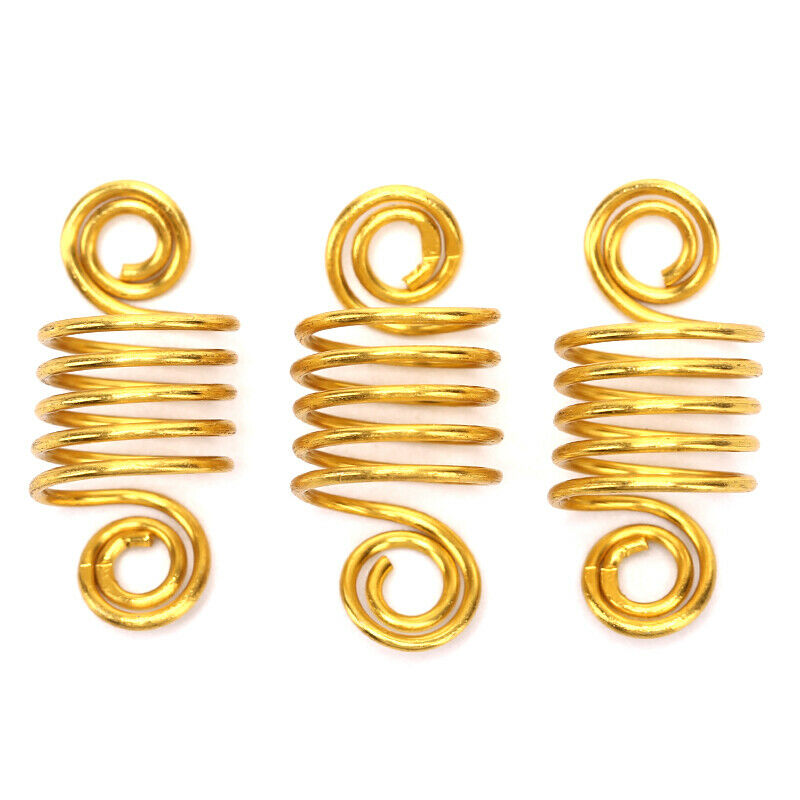 60pcs/Set Hair Braid Dreadlock Beads Braiding Hair Extension Accessories .l8