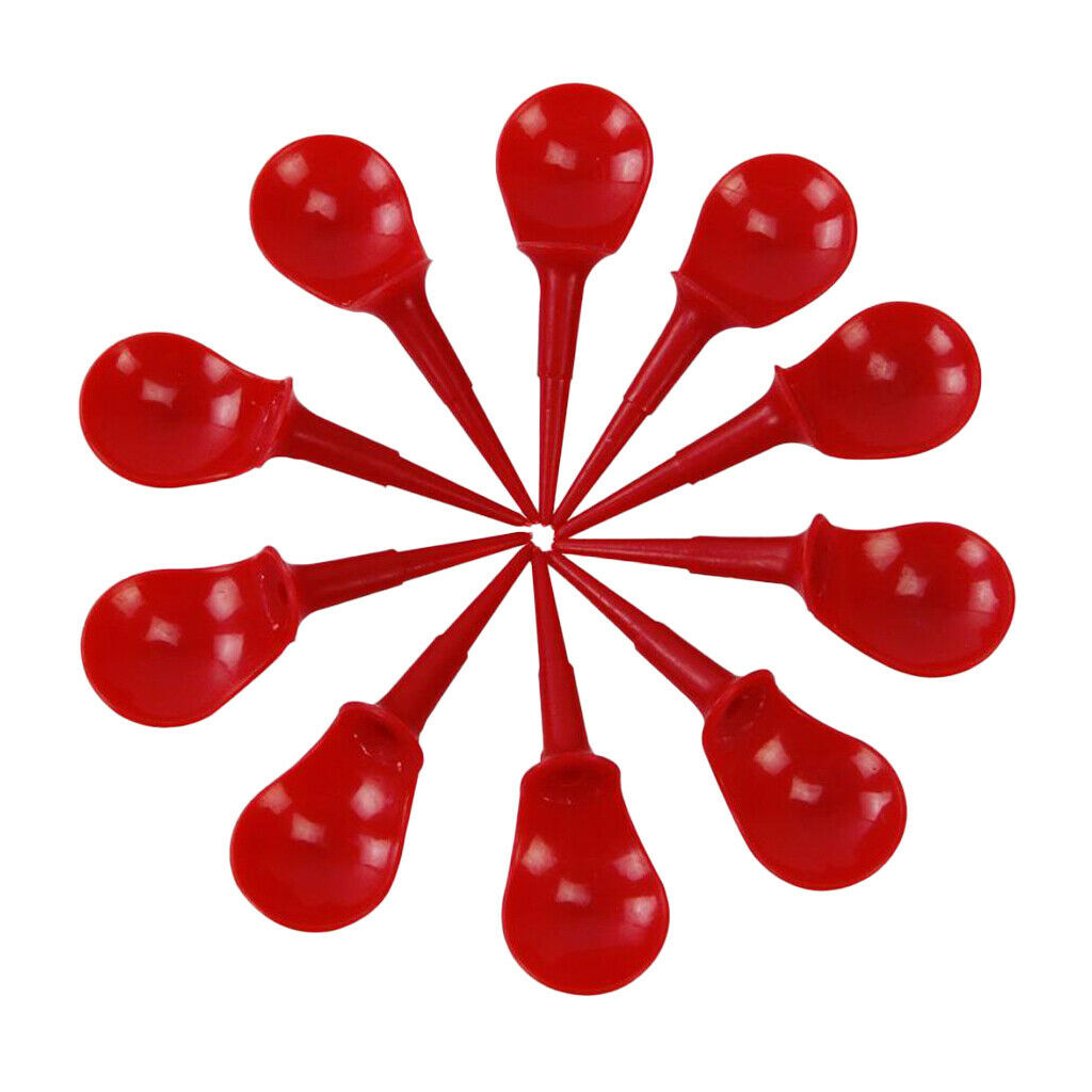10x   Plastic   Red   Chair   Golf   Tee   Outdoor   Golf   Ball   Holder   Nail