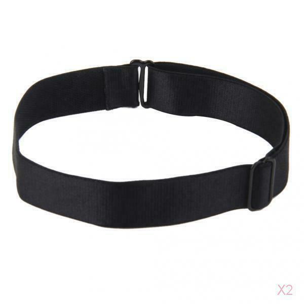 2 Pieces Women's Elastic Leg Garter Leg Band Adjustable Single Row Leg Ring