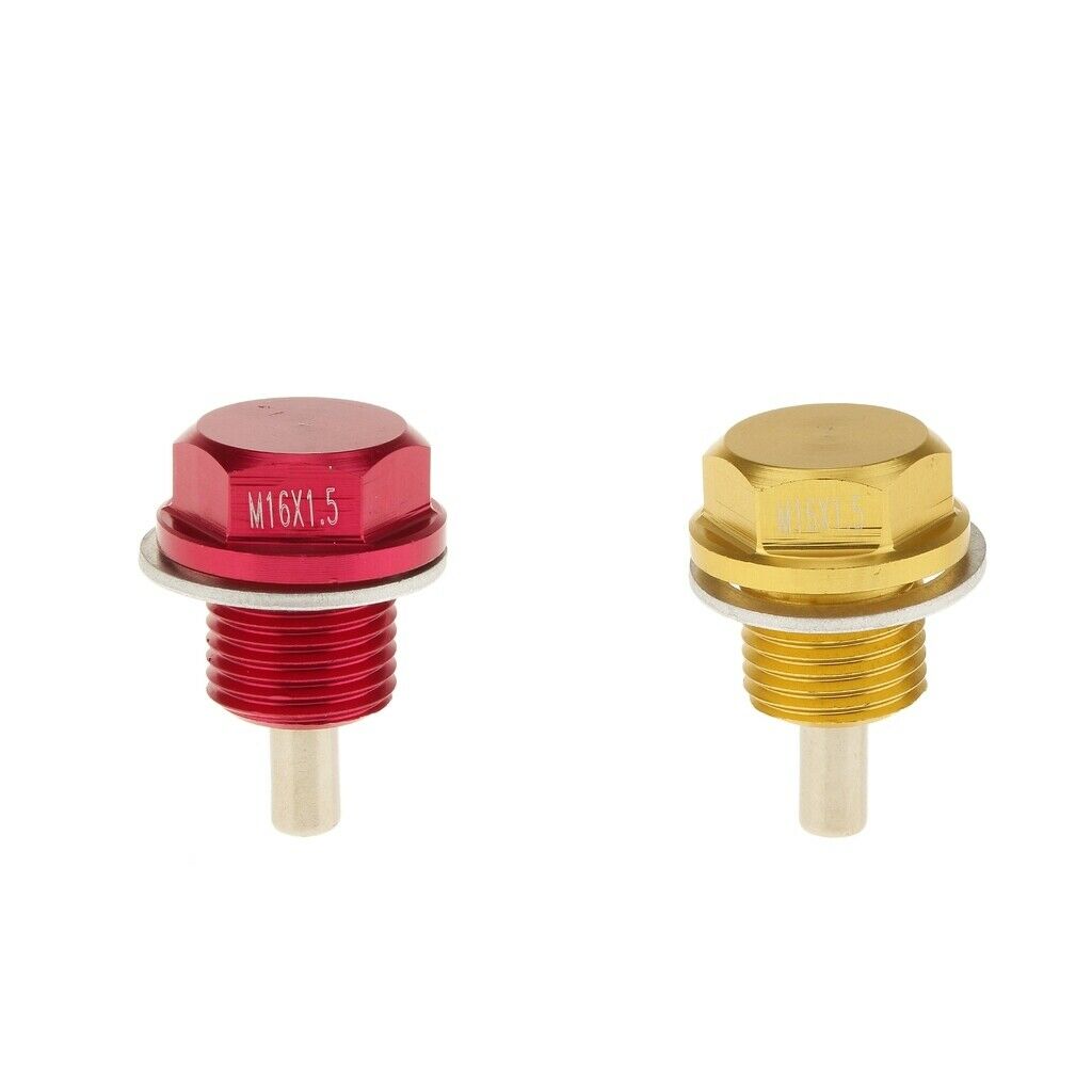 X1.5mm Magnetic Oil Drain Plug for Cars, Oil Change Drain Plug, Aftermarket